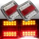 12V LED Caravan Truck Trailer Stop Rear Tail License Plate Indicator Lamp