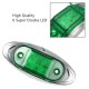 12V Waterproof Side Marker Clearance Lights 6 LED Warning Lamp Bulb 12V Waterproof Side Marker Clearance Lights 6 LED Warning Lamp Bulb