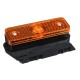 12V/24V LED Side Marker Lights Reflector With Bracket Amber For Trailer Truck