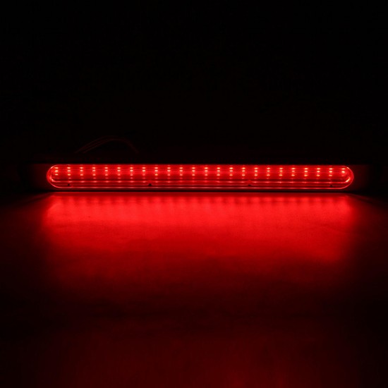 17inch 12-24V 47 LED Dual Color Car Tail Light Turn Lamp Waterproof for Truck Trailer