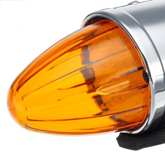 1PC 12V 17 LED Cab Roof Side Marker Running Light Clearance Lamp For Peterbilt Trucks Bus