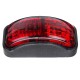 2-SMD LED Side Marker Lights Clearance Lamp 12-30V 54x24mm E4 Red/Yellow/White for Truck Trailer Van