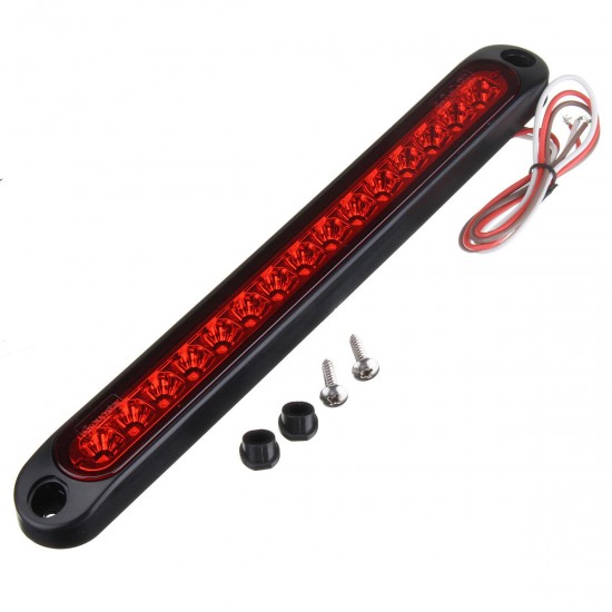 25cm 6.72W LED Tail Light Third Brake Light Bar High Mount Lamp DC10-30V for Trailer Truck UTE Car