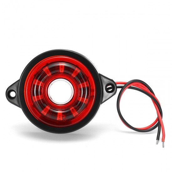 2PCS 10-30V Trailer Side Lights 10 LED Marker Lamp Truck Caravan Clearance 2PCS 10-30V Trailer Side Lights 10 LED Marker Lamp Truck Caravan Clearance