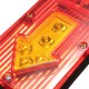 2PCS 12V LED Trailer Truck Rear Tail Brake Stop Turn Light Indicator Reverse Lamp 2PCS 12V LED Trailer Truck Rear Tail Brake Stop Turn Light Indicator Reverse Lamp