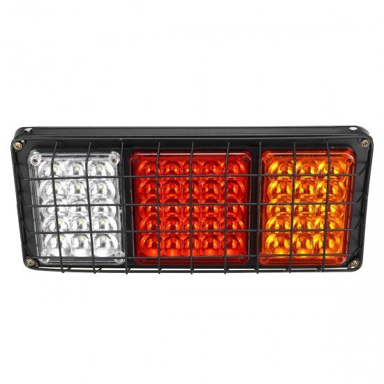 2PCS 24V 55 LED Trailer Lights Rear Tail Light Truck Caravan Stop Indicator Lamps 2PCS 24V 55 LED Trailer Lights Rear Tail Light Truck Caravan Stop Indicator Lamps