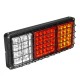 2PCS 24V 55 LED Trailer Lights Rear Tail Light Truck Caravan Stop Indicator Lamps 2PCS 24V 55 LED Trailer Lights Rear Tail Light Truck Caravan Stop Indicator Lamps