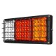 2PCS 24V 55 LED Trailer Lights Rear Tail Light Truck Caravan Stop Indicator Lamps 2PCS 24V 55 LED Trailer Lights Rear Tail Light Truck Caravan Stop Indicator Lamps