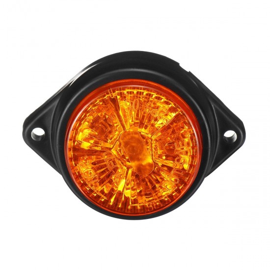 2PCS 24V 6 LED Trailer Rear Tail Stop Light Indicator Lights For Caravan Truck Van 2PCS 24V 6 LED Trailer Rear Tail Stop Light Indicator Lights For Caravan Truck Van