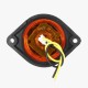 2PCS 24V 6 LED Trailer Rear Tail Stop Light Indicator Lights For Caravan Truck Van 2PCS 24V 6 LED Trailer Rear Tail Stop Light Indicator Lights For Caravan Truck Van