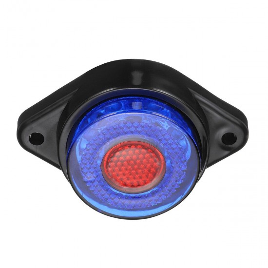 2PCS 24V 8LED 2 Color Trailer Side Marker Lights Truck Caravan Stop Indicator Lamp 2PCS 24V 8LED 2 Color Trailer Side Marker Lights Truck Caravan Stop Indicator Lamp