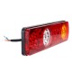 2Pcs 24V 36 LED Car Trailer Truck Tail Brake Stop Turn Signal Light Reverse Fog Lamp
