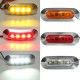 2W ABS LED Side Marker Light Tail Lamp Indicator Universial for Trailer Truck Boat 2W ABS LED Side Marker Light Tail Lamp Indicator Universial for Trailer Truck Boat