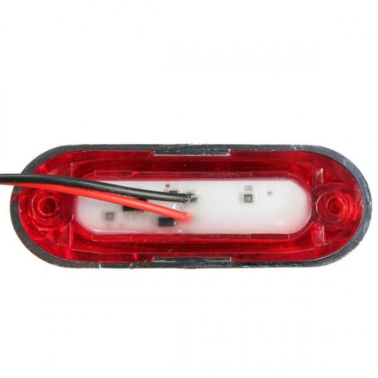 2W ABS LED Side Marker Light Tail Lamp Indicator Universial for Trailer Truck Boat