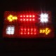 2X 12V 19 LED Car Truck Rear Light Indicator Lamp Yellow