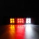 2pcs 12V 14LED Three Color Car Rear Tail Lights Bake Stop Turn Lamp for Tailer Truck Boat Caravans