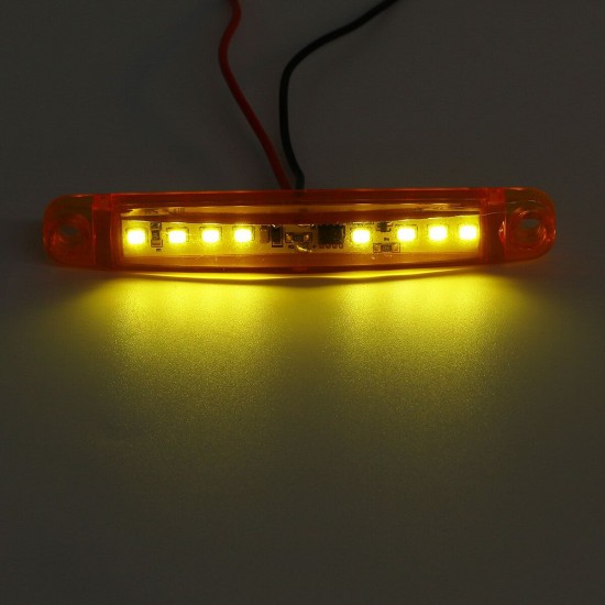 2pcs Trailers Trucks Caravans Utes Boat 24V 8LED Flash Side Light 2pcs Trailers Trucks Caravans Utes Boat 24V 8LED Flash Side Light