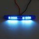 2pcs Trailers Trucks Caravans Utes Boat 24V 8LED Flash Side Light