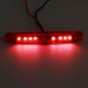 2pcs Trailers Trucks Caravans Utes Boat 24V 8LED Flash Side Light