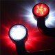 2x12V Elbow Side Outline Marker LED Light Caution Lamp Trailer Van Lorry