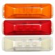 3 LED 12V Truck Trailer Lorry Side Marker Light Lamp Red Amber White