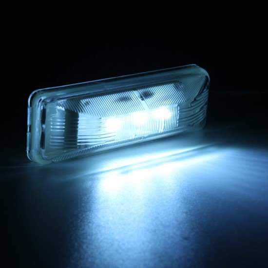 3 LED 12V Truck Trailer Lorry Side Marker Light Lamp Red Amber White 3 LED 12V Truck Trailer Lorry Side Marker Light Lamp Red Amber White