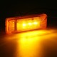 3 LED 12V Truck Trailer Lorry Side Marker Light Lamp Red Amber White