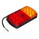 3PCS 6000K LED Car Tail Light Number Plate Light Waterproof Lamp for Truck Trailer Boat