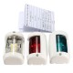 3pcs 1W Navigation Signal Light For Mini Marine Boat Yacht Masthead Starboard Port