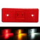 4 LED 24V Truck Trailer Lorry Side Marker Light Lamp Amber White Red