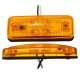 4 LED Side Marker Light Indicator Lamp for Bus Truck Trailer Lorry Caravan 12~24V E8 4 LED Side Marker Light Indicator Lamp for Bus Truck Trailer Lorry Caravan 12~24V E8