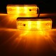 4 LED Side Marker Light Indicator Lamp for Bus Truck Trailer Lorry Caravan 12~24V E8