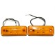 4 LED Side Marker Light Indicator Lamp for Bus Truck Trailer Lorry Caravan 12~24V E8 4 LED Side Marker Light Indicator Lamp for Bus Truck Trailer Lorry Caravan 12~24V E8