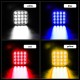 48W 16-LED Side Strobe Light Flash Light Aluminum White/Yellow/Red/Blue DC 12V-24V For Car SUV Vans Trucks 48W 16-LED Side Strobe Light Flash Light Aluminum White/Yellow/Red/Blue DC 12V-24V For Car SUV Vans Trucks