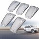 5pcs Smoke Top Lamp Lens Roof Running Light Cab Marker Cover For Ford GMC