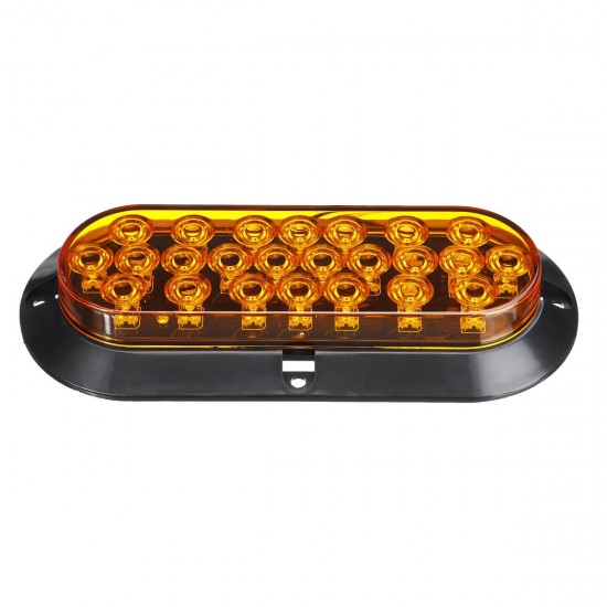 6 Inch 24LED Tail Light Side Marker Light Rear Turn Signal Indicator Brake Lamp For 12V Trailer Truck Caravan 6 Inch 24LED Tail Light Side Marker Light Rear Turn Signal Indicator Brake Lamp For 12V Trailer Truck Caravan