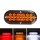 6 Inch 24LED Tail Light Side Marker Light Rear Turn Signal Indicator Brake Lamp For 12V Trailer Truck Caravan 6 Inch 24LED Tail Light Side Marker Light Rear Turn Signal Indicator Brake Lamp For 12V Trailer Truck Caravan
