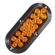 6 Inch 24LED Tail Light Side Marker Light Rear Turn Signal Indicator Brake Lamp For 12V Trailer Truck Caravan 6 Inch 24LED Tail Light Side Marker Light Rear Turn Signal Indicator Brake Lamp For 12V Trailer Truck Caravan