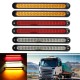 6Pcs 15LED Tail Light Ultra-slim Stop Reverse Turn Signal Lights 10-30V for Trailer Truck Caravan 6Pcs 15LED Tail Light Ultra-slim Stop Reverse Turn Signal Lights 10-30V for Trailer Truck Caravan