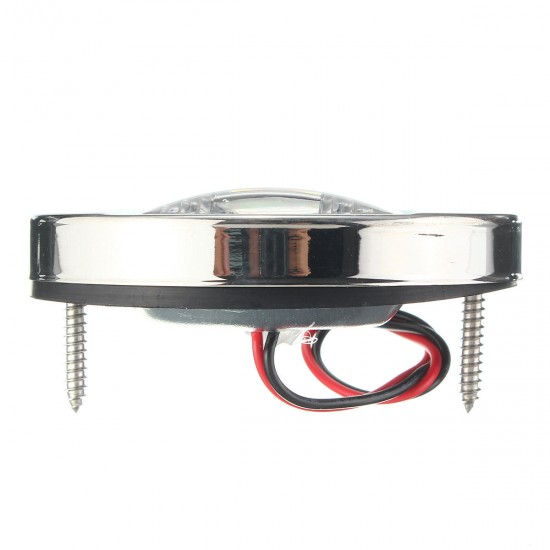 75mm LED Stern Lights Tail Lamp Transom Anchor IP66 2.2W 12V White 1Pcs for Marine Boat