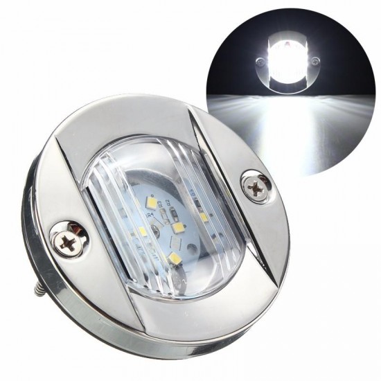 75mm LED Stern Lights Tail Lamp Transom Anchor IP66 2.2W 12V White 1Pcs for Marine Boat 75mm LED Stern Lights Tail Lamp Transom Anchor IP66 2.2W 12V White 1Pcs for Marine Boat