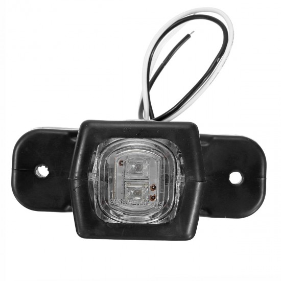 LED 3 Side Marker Light Indicator Lamp Front Rear 10V-30V For Car Truck Lorry LED 3 Side Marker Light Indicator Lamp Front Rear 10V-30V For Car Truck Lorry