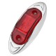LED Chrome Side Marker Indicator Lights Lamps 24V 10cm for Truck Trailer Lorry LED Chrome Side Marker Indicator Lights Lamps 24V 10cm for Truck Trailer Lorry