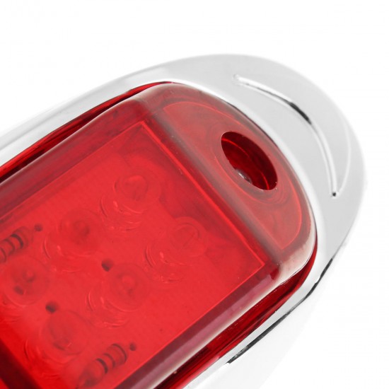 LED Chrome Side Marker Indicator Lights Lamps 24V 10cm for Truck Trailer Lorry LED Chrome Side Marker Indicator Lights Lamps 24V 10cm for Truck Trailer Lorry
