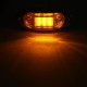 LED Chrome Side Marker Indicator Lights Lamps 24V 10cm for Truck Trailer Lorry LED Chrome Side Marker Indicator Lights Lamps 24V 10cm for Truck Trailer Lorry