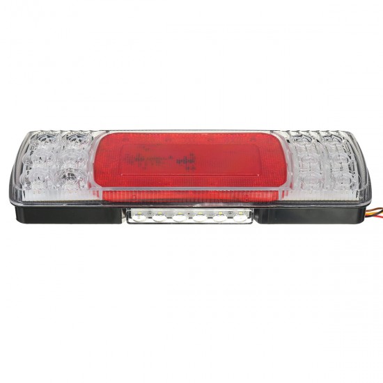 LED Rear Left Tail Stop Brake Light Turn Signal Indicator 12V-24V For Van Truck Lorry