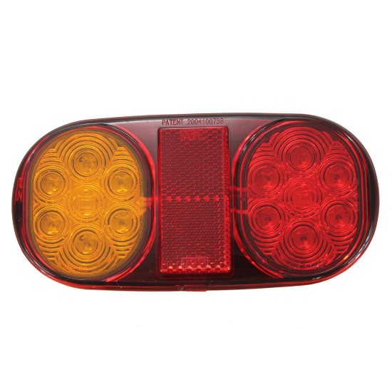 LED Rear Tail Lights Turn Signal Lamps Waterproof 12V 2PCS for Boat Trailer UTE Camper Truck