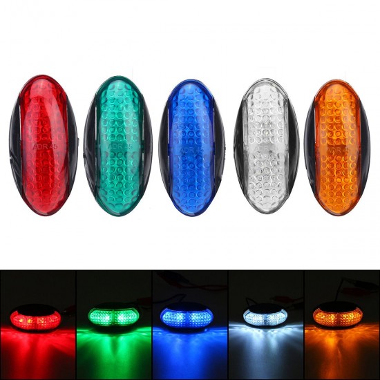 LED Side Marker Indicator Light Clearance Lamp For 12/24V Truck Trailer Lorry Van