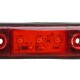 LED Side Marker Indicator Light Waterproof For 12V 24V Trailer Truck Bus Lorry Van