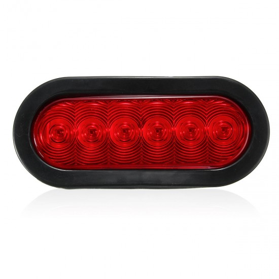 LED Stop Lights Side Marker Turn Signal Lamp Surface Mount Oval 17x8.2cm for Trailer Truck LED Stop Lights Side Marker Turn Signal Lamp Surface Mount Oval 17x8.2cm for Trailer Truck